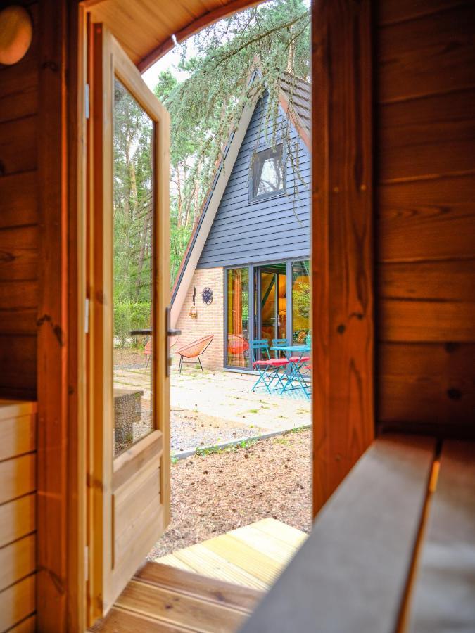Boshuisje Pinus Sonnevijver Residences Lanaken Buitenkant foto